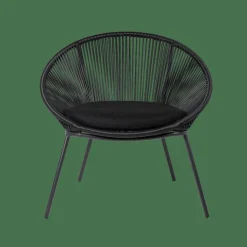 CASA PAPAYO Chaise Lounge Noir