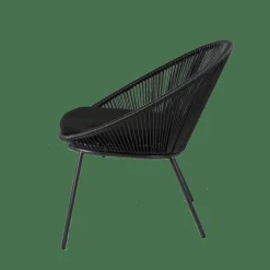 CASA PAPAYO Chaise Lounge Noir