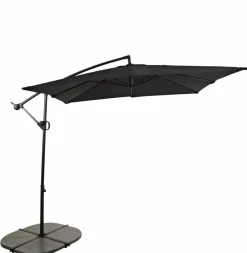 CASA PARMA Dalle Remplissable Set De 2 Gris