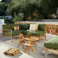 CASA PAULETTA LUXE Coussin Vert