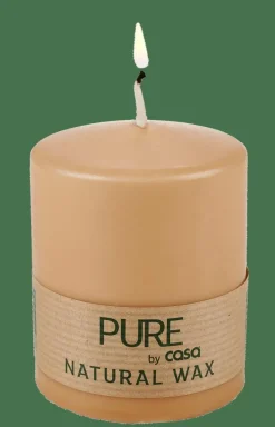 CASA PURE Bougie Cylindrique Beige
