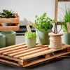 CASA RECYCLE Dessous-de-pot Naturel