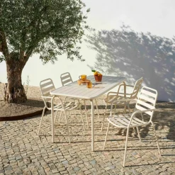 CASA REKTA & LIVA Set De Jardin Sable