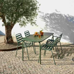 CASA REKTA & LIVA Set De Jardin Kaki