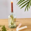 CASA RETRO Vase Bouteille Transparent