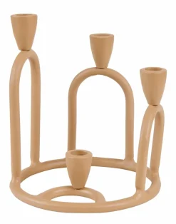 CASA RINGS Bougeoir Brun Clair