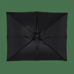 CASA RIVA Parasol Déporté Sans Pied De Parasol Noir