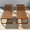 CASA ROCKET Chaise Longue Set De 2