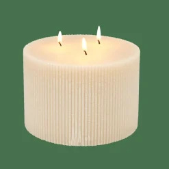 CASA RUSTIC Rib Bougie Beige