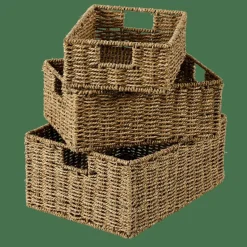 CASA SEAGRASS Panier Tiroir Naturel
