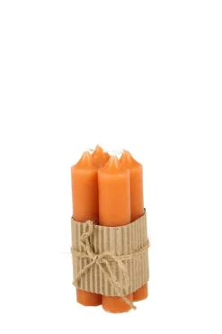 CASA SHORTY Bougies Dîner Orange
