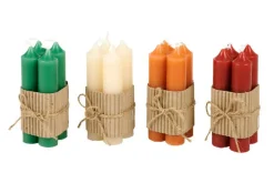 CASA SHORTY Bougies Dîner Orange