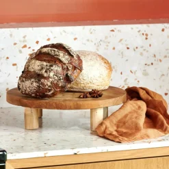 CASA TEAK Support Sur Pied Naturel