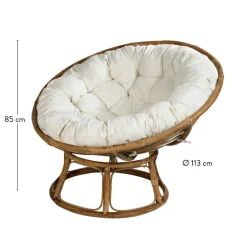 CASA TEKKA Tabouret Naturel