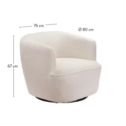 CASA TEKKA Tabouret Naturel