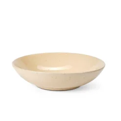 CASA TERRA Assiette Creuse Beige