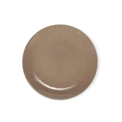 CASA TERRA Assiette Taupe