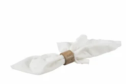 CASA TILA Serviette Blanc