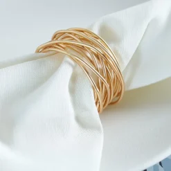 CASA UNI Set De 20 Serviettes Blanc