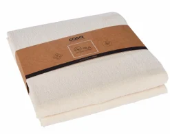CASA UNI Set De 20 Serviettes Blanc
