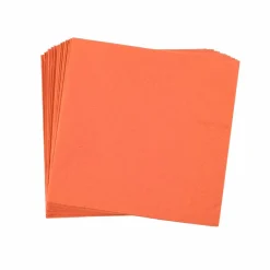 CASA UNI Set De 20 Serviettes Noir