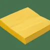 CASA UNI Set De 20 Serviettes Ocre