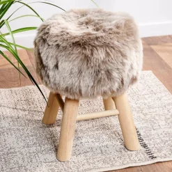 CASA VALERIE Tabouret Beige