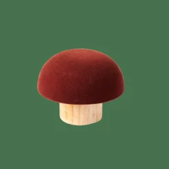 CASA VELVET Champignon Naturel, Bordeaux, Multicolore