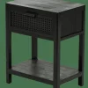 CASA WEBSTER Table De Chevet Noir
