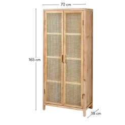 CASA WEBSTER Armoire Naturel