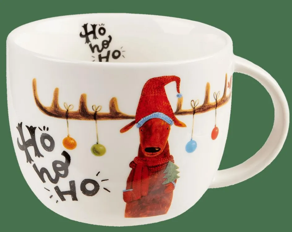 CASA X-MAS MOOSE Mug Multicolore